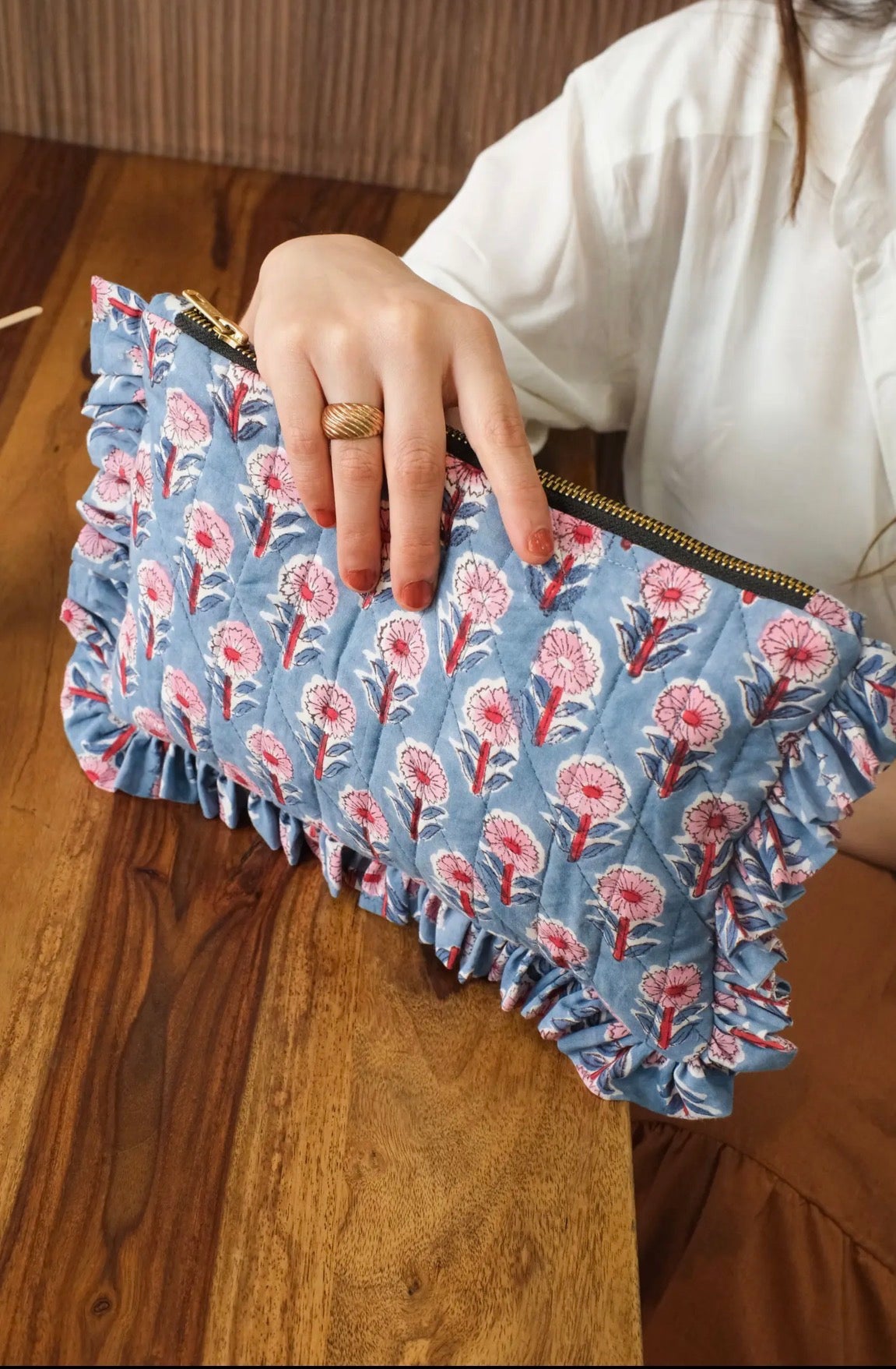 Quilted Clutch Bag