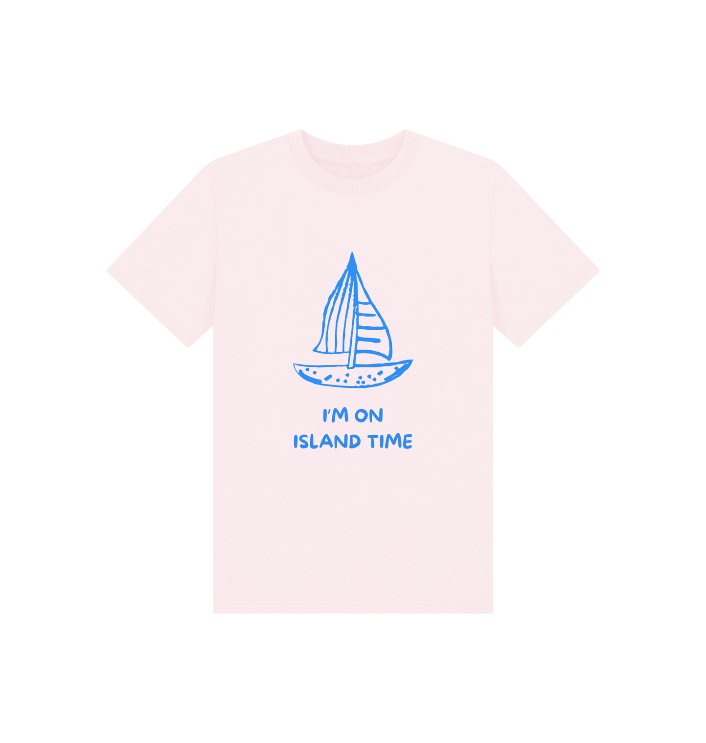 Pink Printed Kids T-Shirt Front