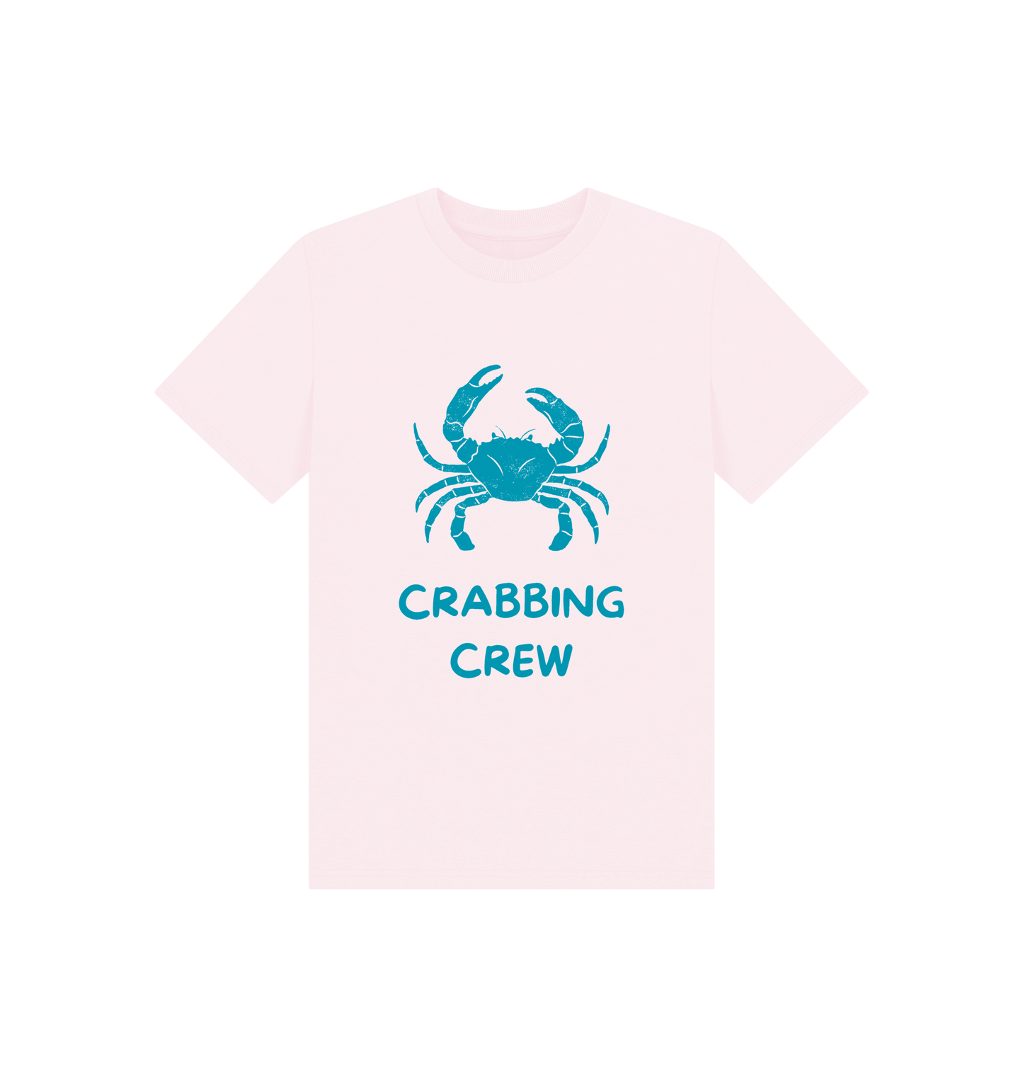 Pink Printed Kids T-Shirt Front