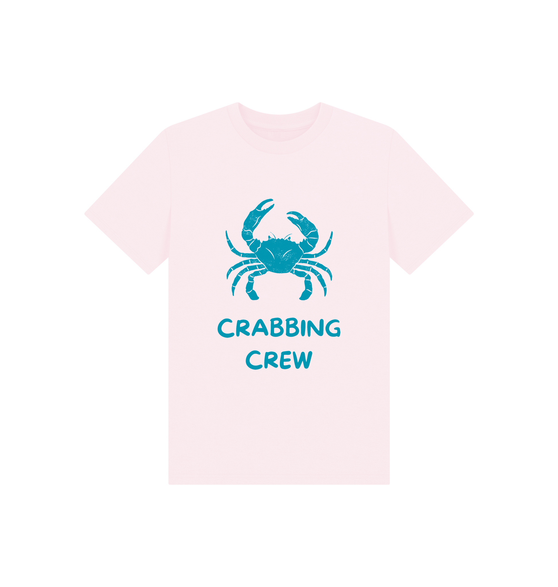 Pink Printed Kids T-Shirt Front