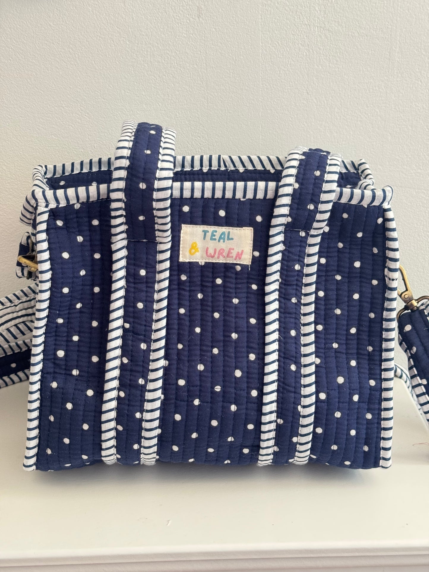 Teal & Wren Mini Tote Bag
