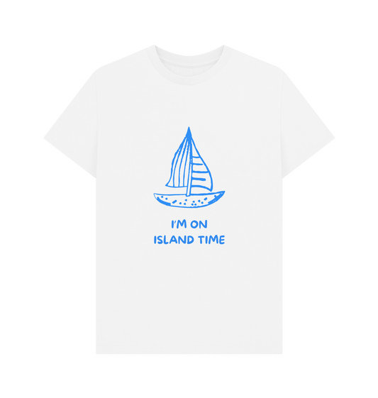 White Printed T-shirt Front