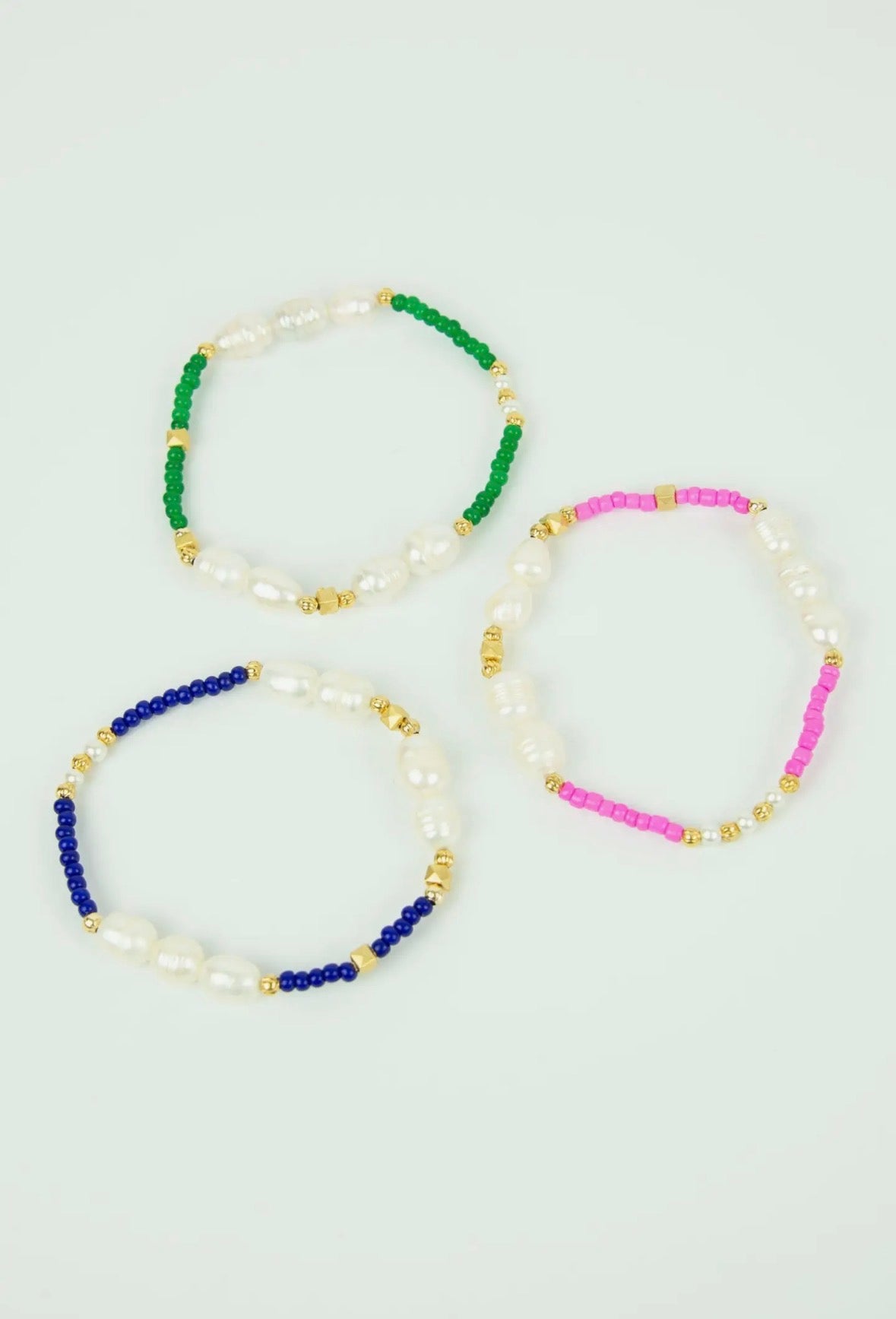 Bead & Pearl Bracelet