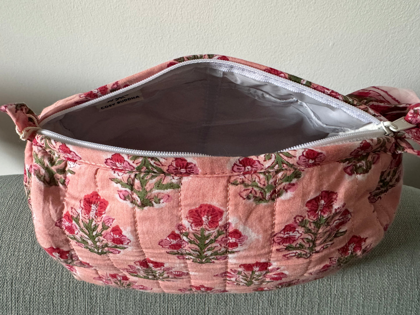 Hand Block Printed Wash Bag