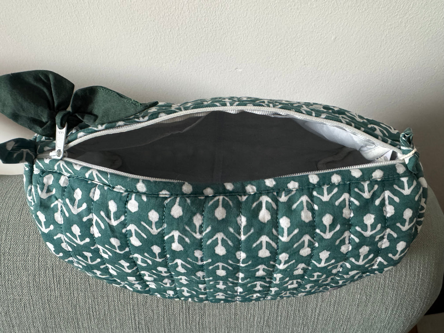 Hand Block Printed Wash Bag