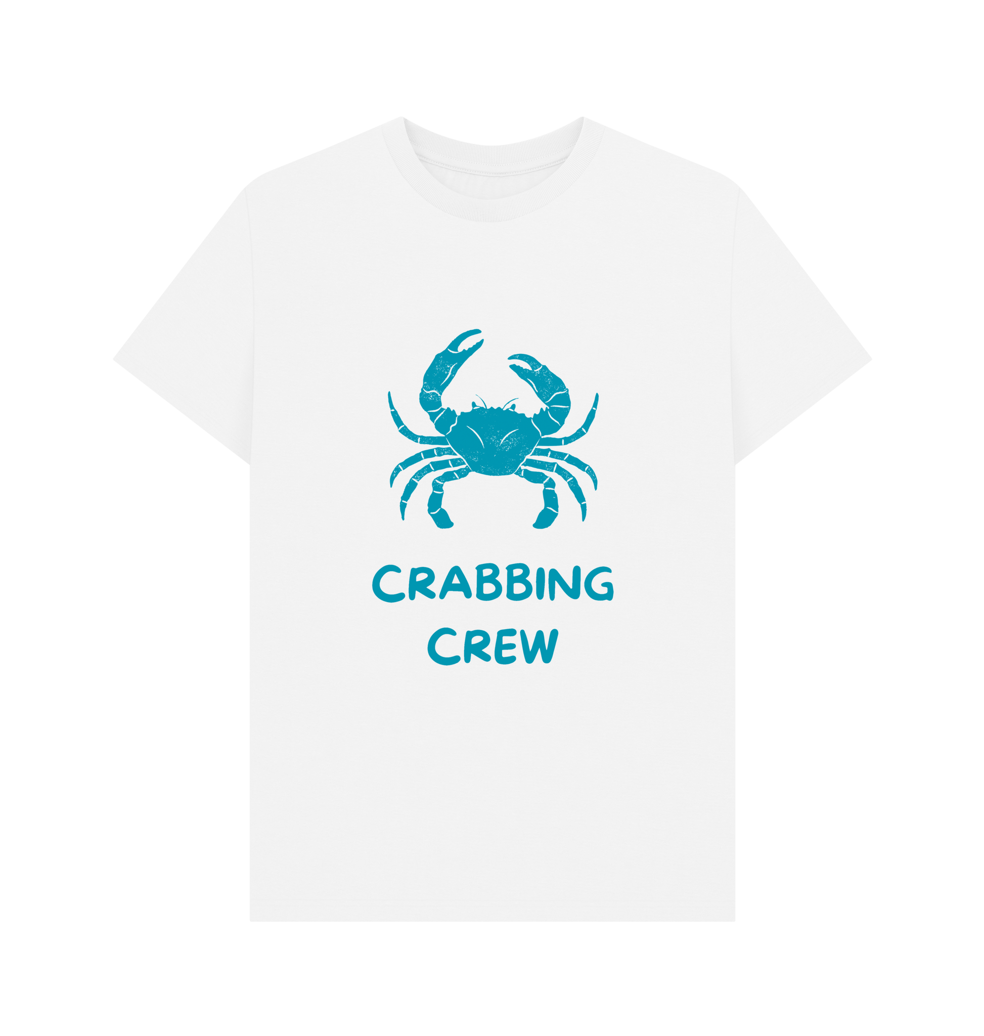 White Printed T-shirt Front