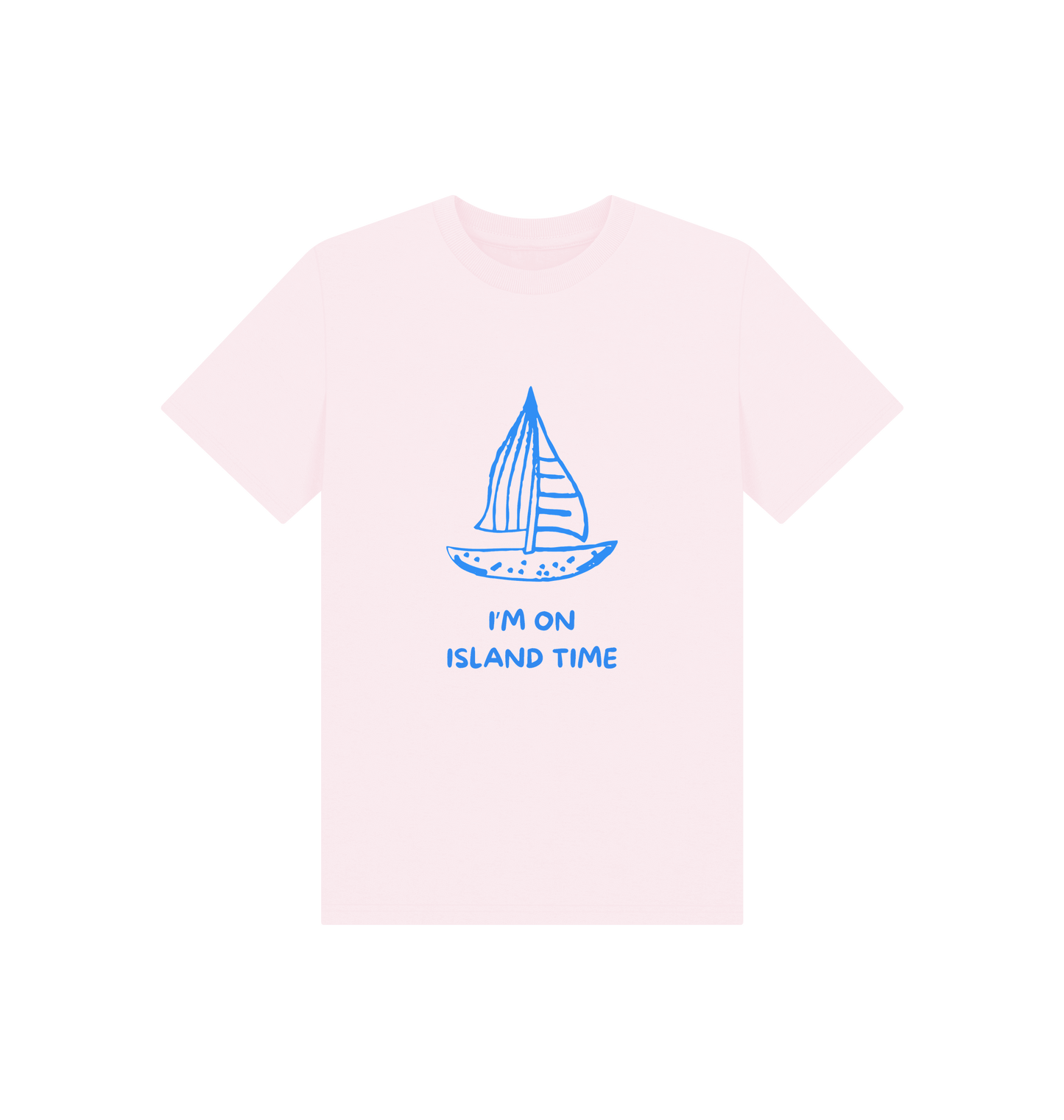 Pink Printed Kids T-Shirt Front