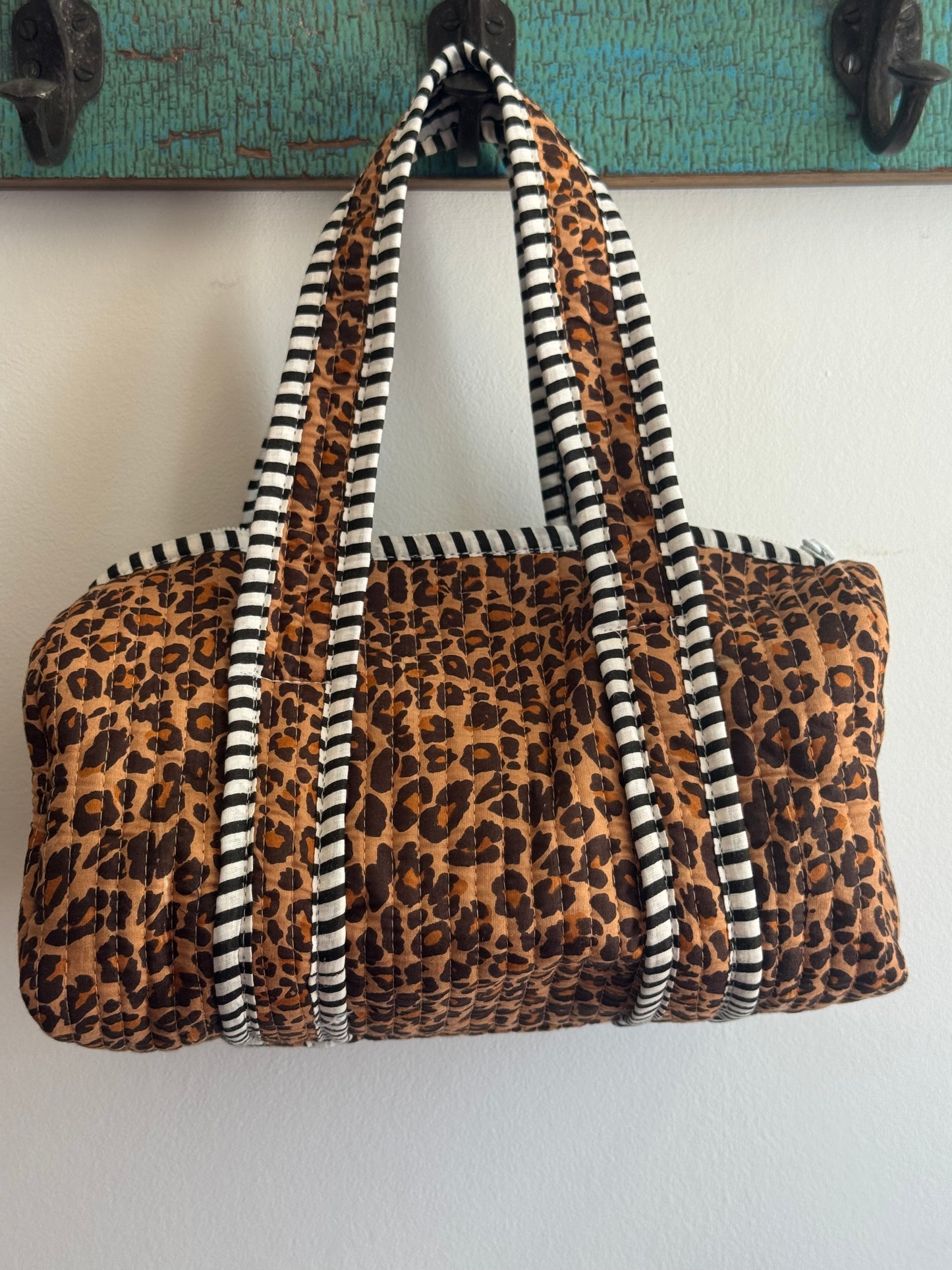 Teal & Wren Mini Duffle Bag
