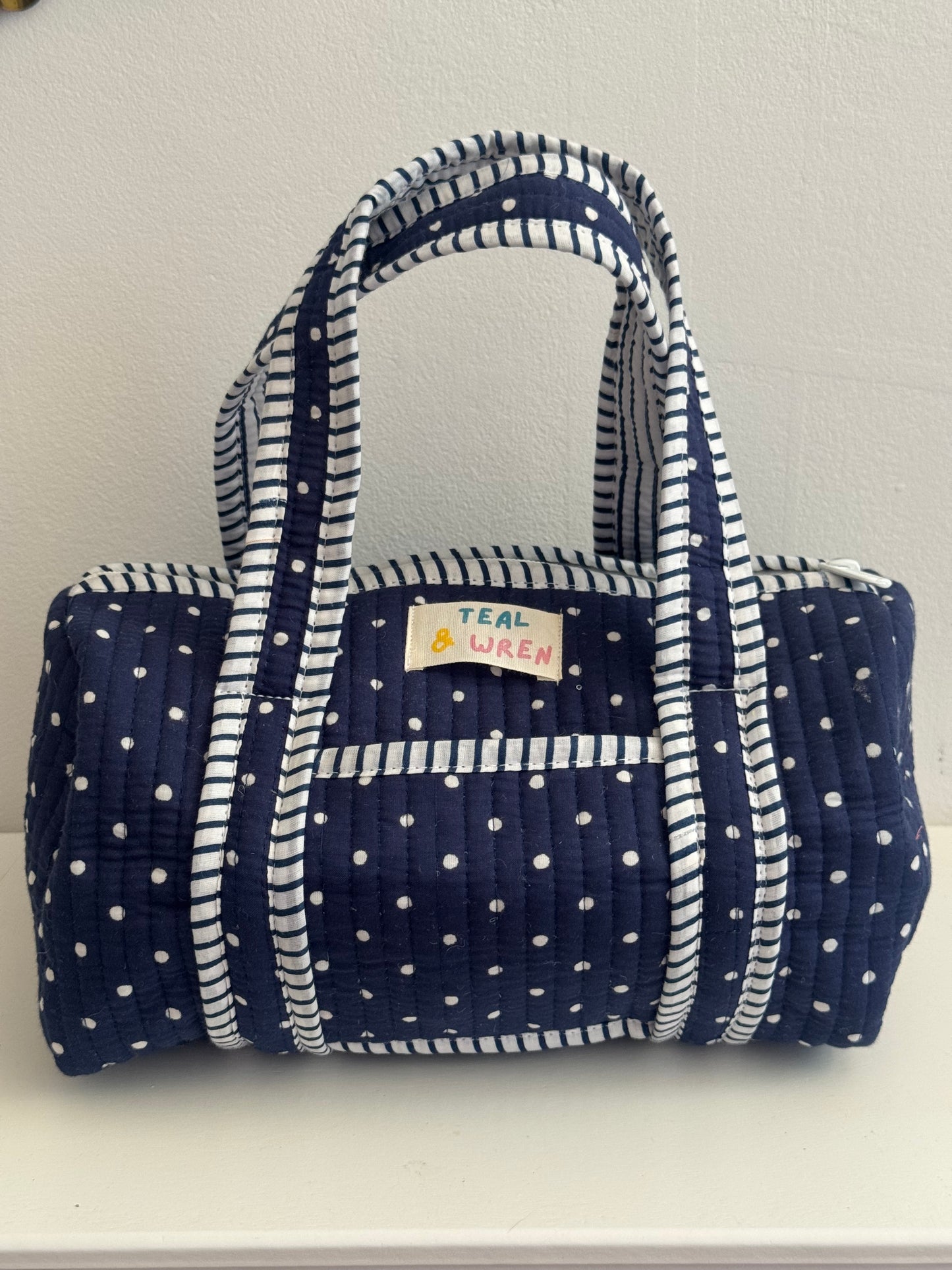 Teal & Wren Mini Duffle Bag