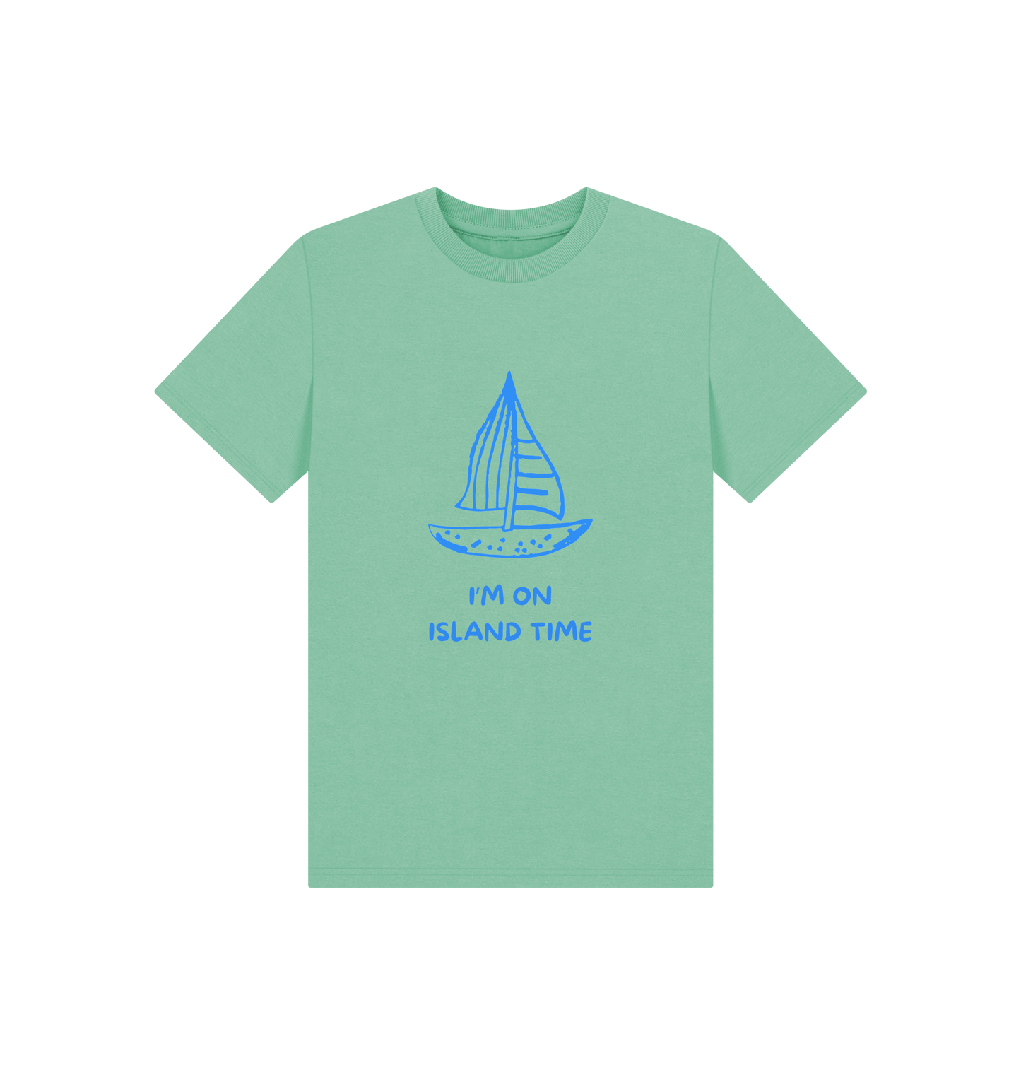 Peppermint Printed Kids T-Shirt Front