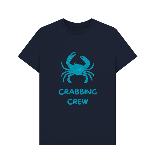 Navy Blue Printed T-shirt Front